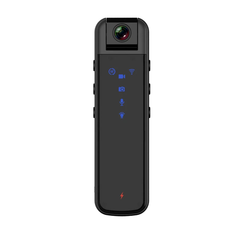 1080P HD Night Vision Mini WiFi Camera - Perfect for Sports, Outdoor Adventures, and Law Enforcement Recording