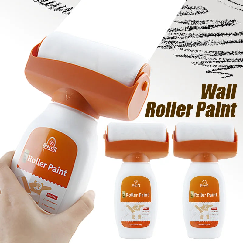 Ultimate Wall Repair Roller – DIY Spackle Tool for Easy Home Renovation with White Water-Based Latex Paint